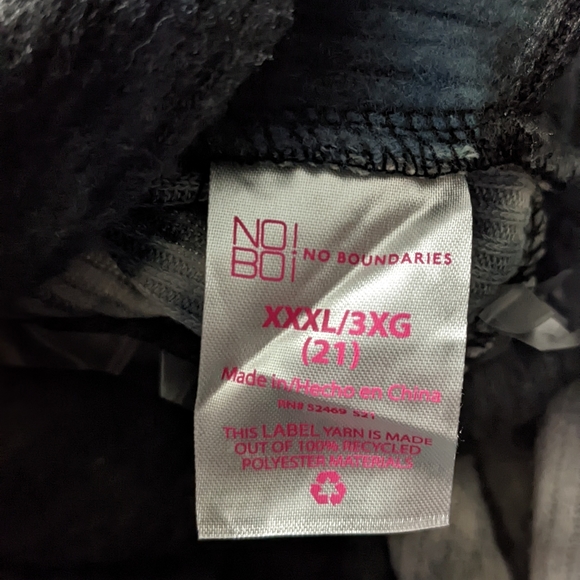 XXXL Long Sleeve Twist Back Tie Dye Soft Top - Picture 3 of 3